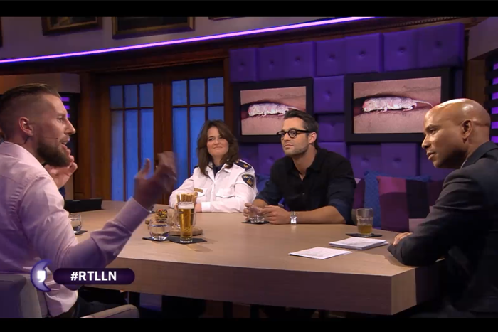 Stephan van Duin Naakte Molrat RTL Late night