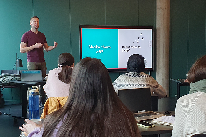 Stephan van Duin The Online Scientist workshop