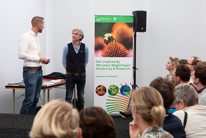 Stephan van Duin spreker Wageningen Universiteit